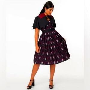 Unique vintage Hollywood universal monsters Dracula vampire dress cape